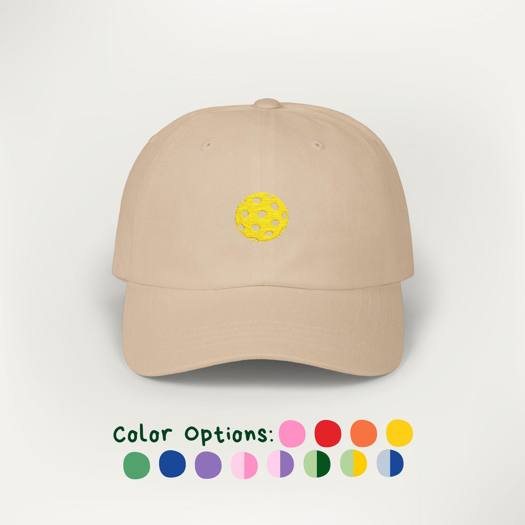 Pickleball Embroidered Dad Hat