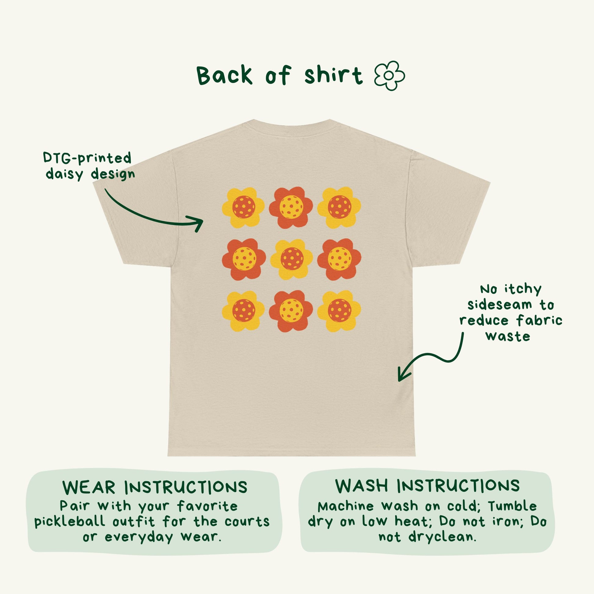 Daisy Pickleball Club Unisex Tee