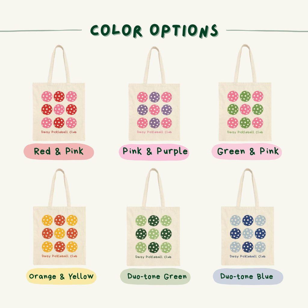 Pickleball Tote Bag