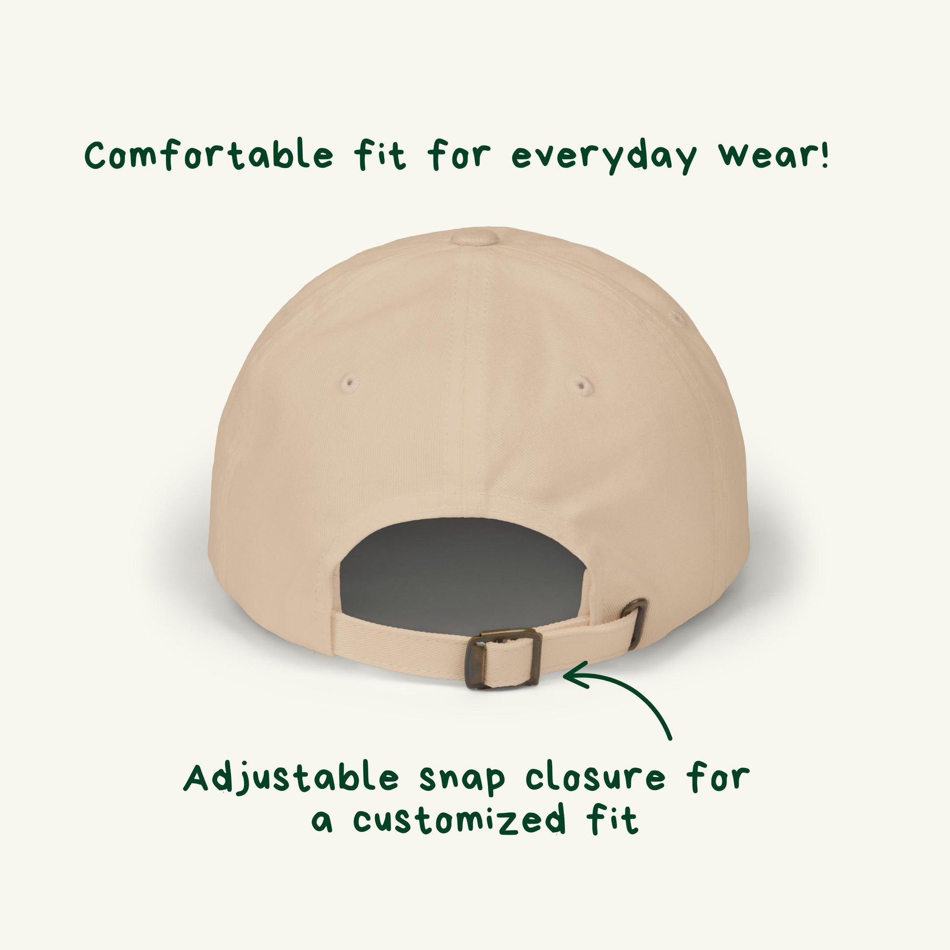 Daisy Pickleball Club Embroidered Dad Hat