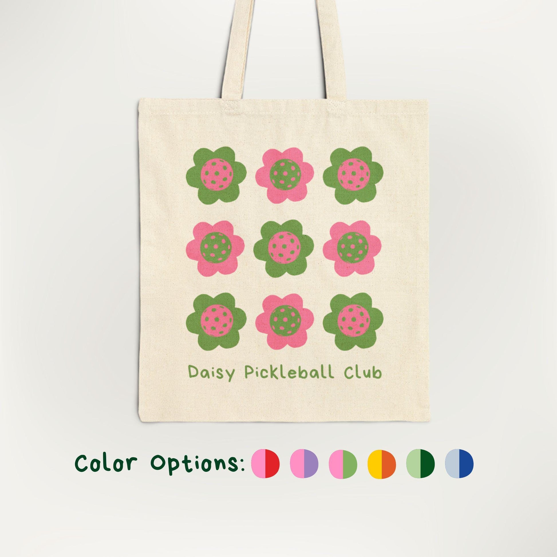 Daisy Pickleball Club Tote Bag